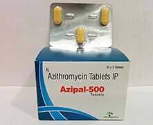 AZIPAL-500 TAB. | Azithromycin 500mg (Blister pack) AZIPAL-500 TAB. | Azithromycin 500mg (Blister pack)